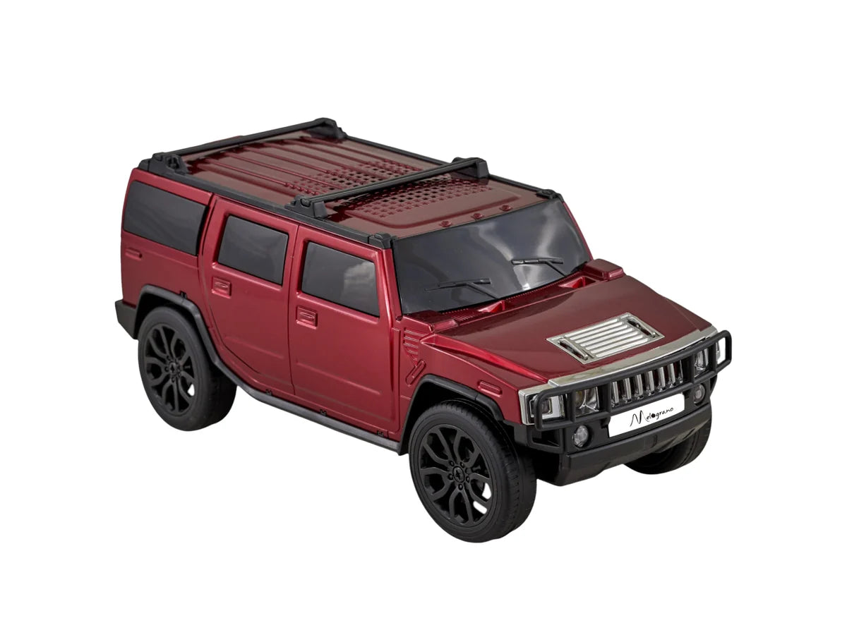 Autoparlante bluetooth fuoristrada 26,5x12x12,2cm rosso