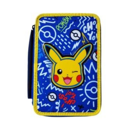 ASTUCCIO 3 ZIP POKEMON I CHOOSE YOU - SEVEN