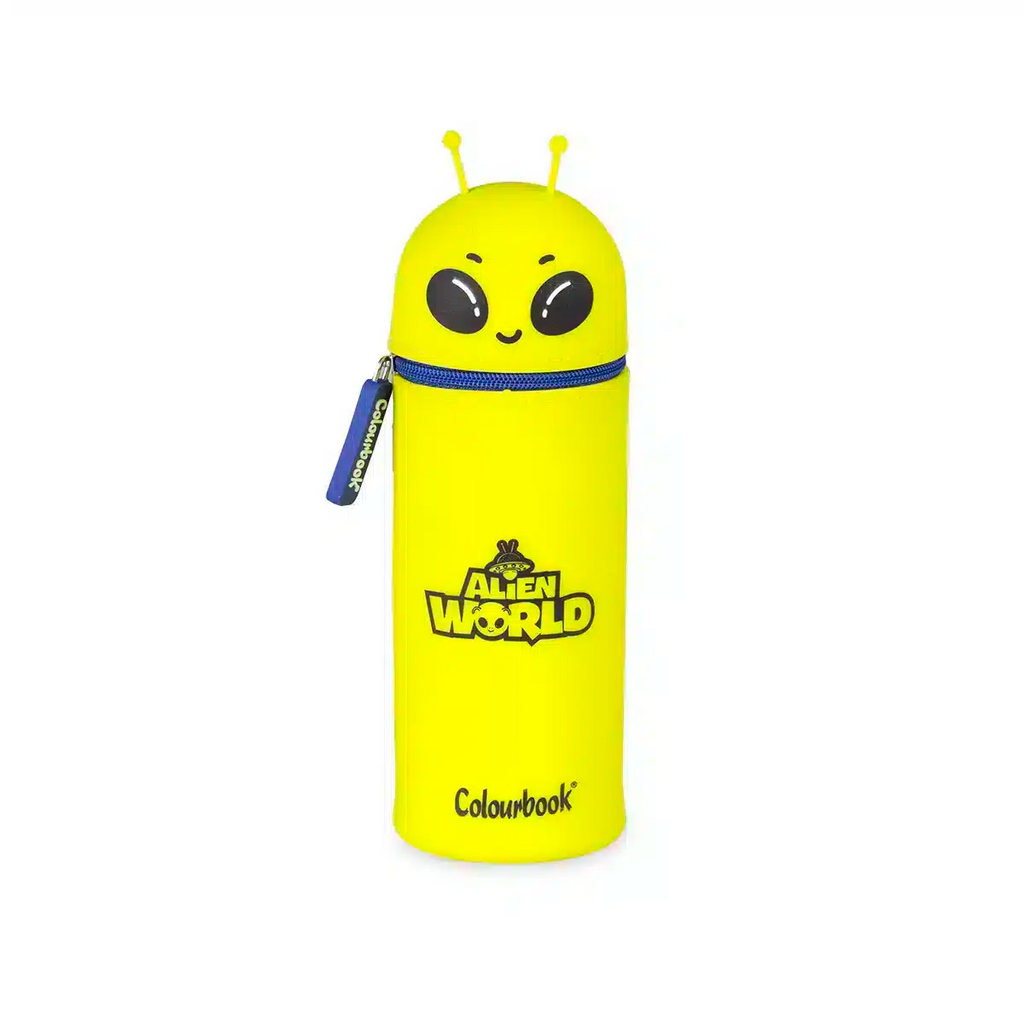Astuccio portapenne in silicone Alien World colourbook