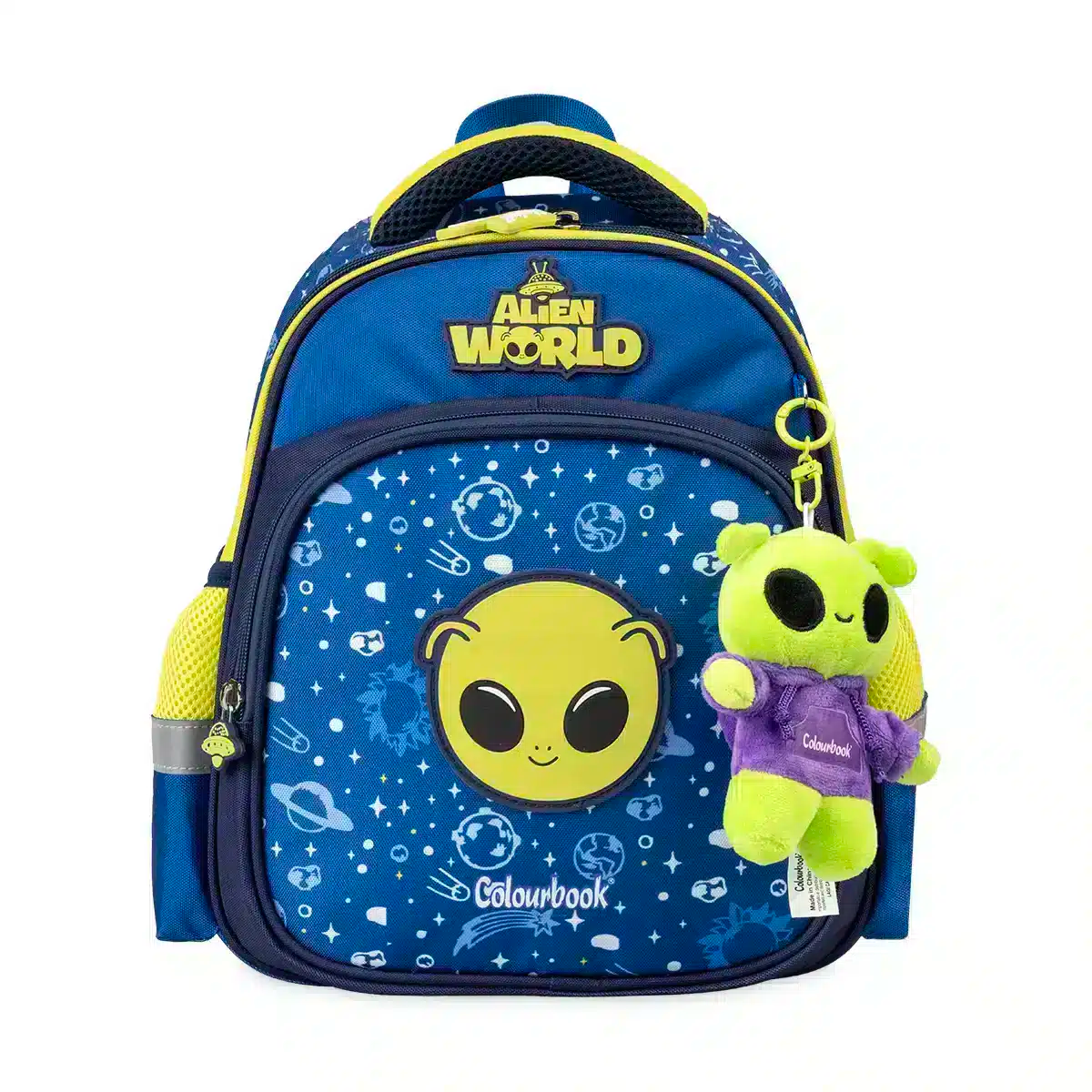 Zaino Asilo Alien World con peluche omaggio COLOURBOOK