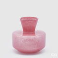 EDG Enzo De Gasperi Vaso Rotondo con Collo Rosa