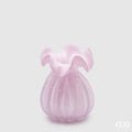 EDG Enzo De Gasperi Vaso Sacchetto H14 D11 cm Rosa