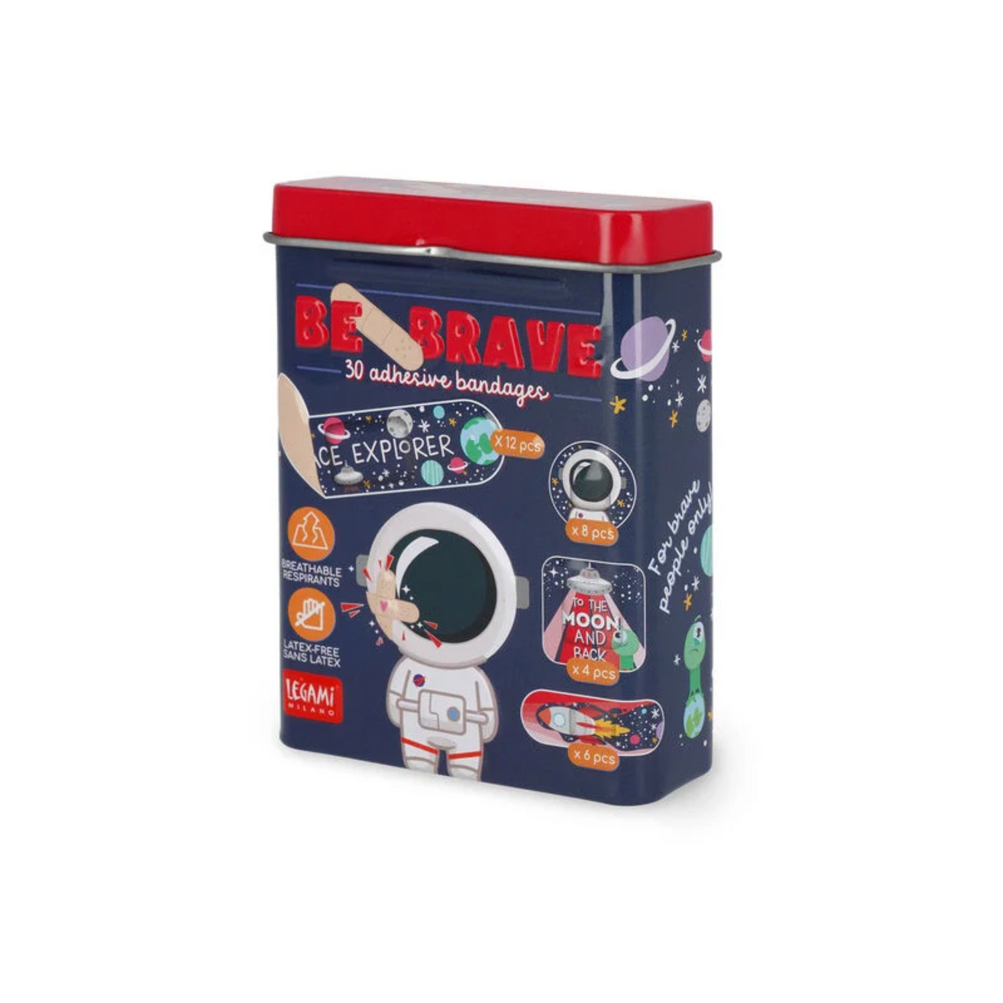 30 Cerotti Stampati - Be Brave - Space