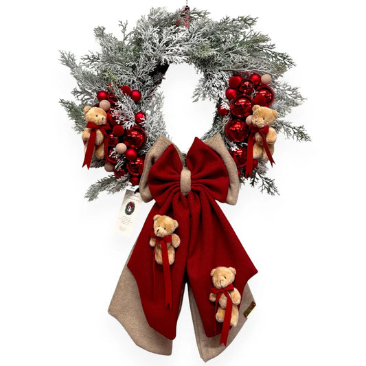 Ghirlanda Teddy Madame Fioccò