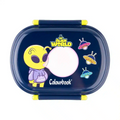 Portamerenda Alien World con separatore e posate – BPA Free colourbook