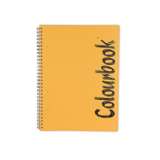 Quaderno a spirale MIDI Fluo – Righe medie e superiori - Arancione Fluo A5