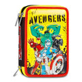 Astuccio 3 Zip Avengers Heroes In Action