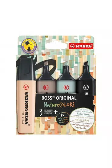 STABILO BOSS ORIGINAL NATURE COLORS