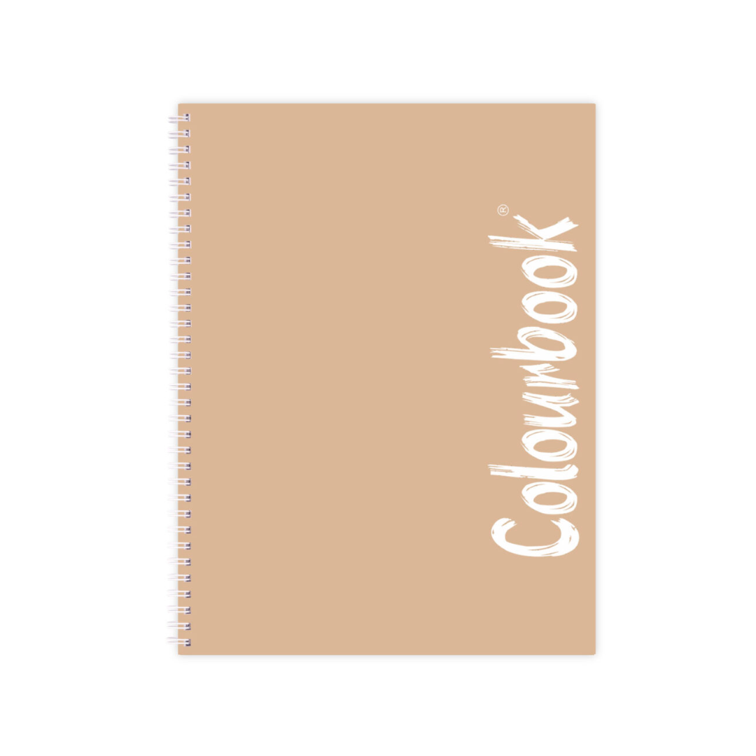 Quaderno a spirale A4 Pastel – Righe medie e superiori - Mellow Buff
