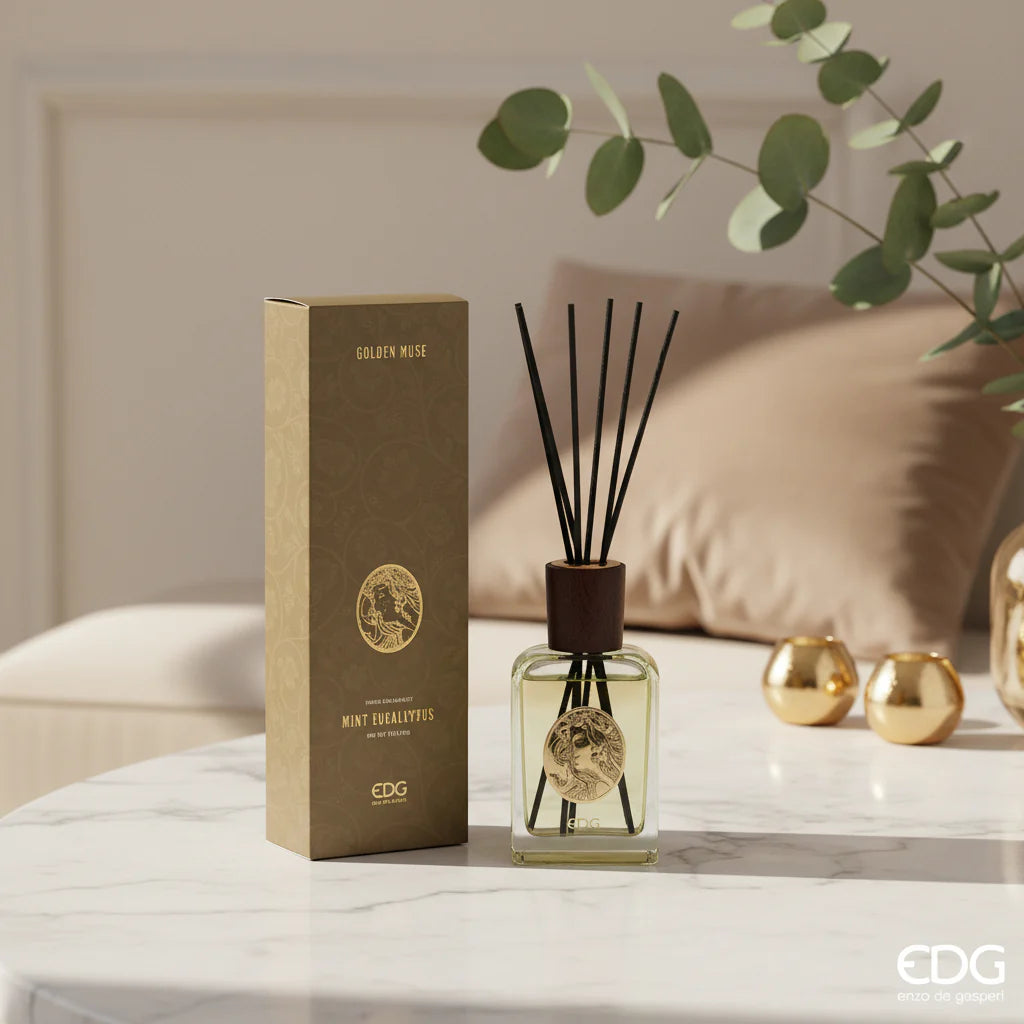 Profumatore Diva Golden Muse Mint Eucalyptus EDG