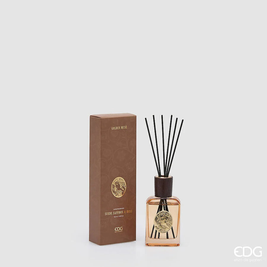 Profumatore Diva Golden Muse Suede Saffron & Rose EDG 330 ml
