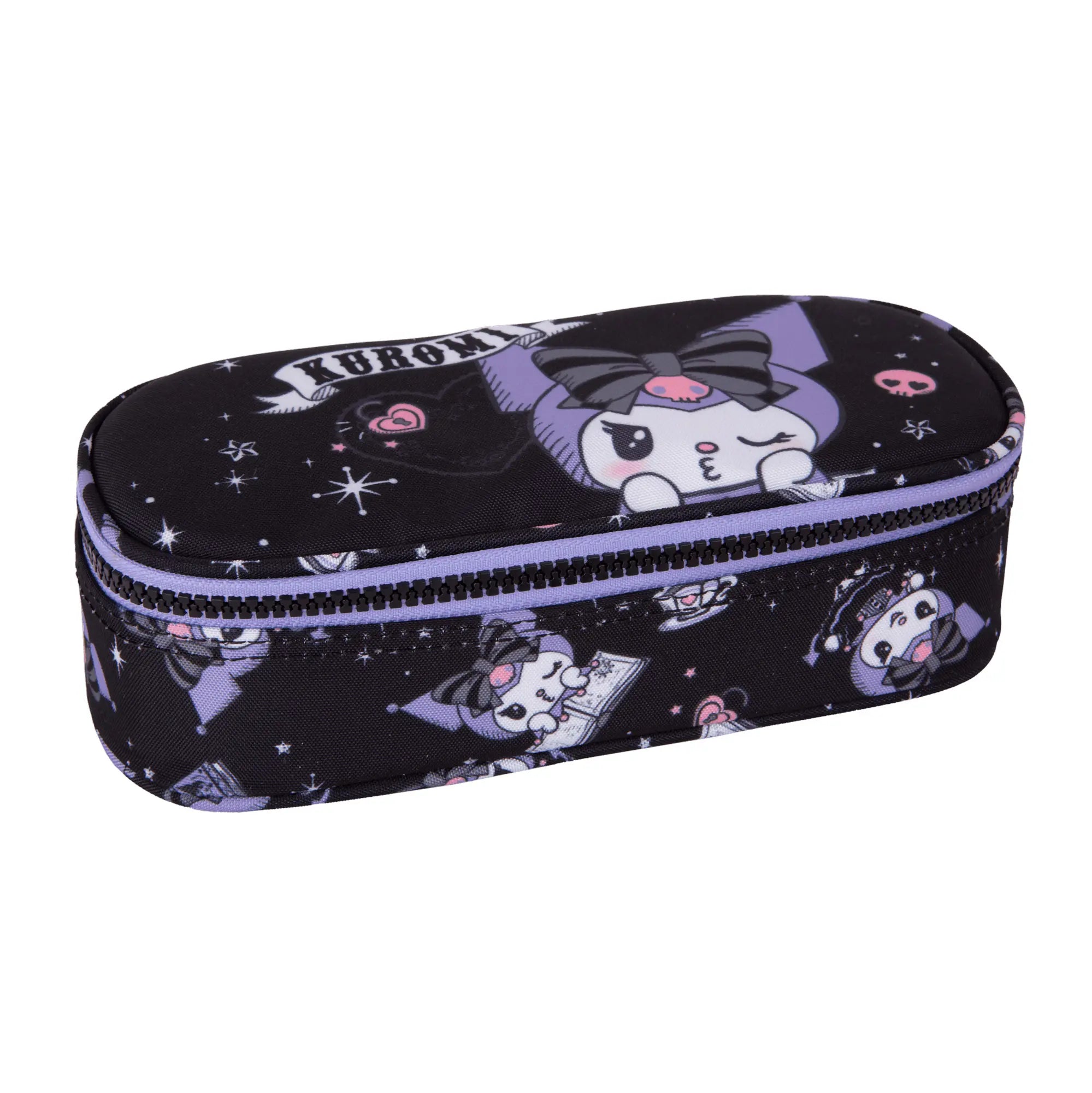ASTUCCIO UNA ZIP KUROMI NERO