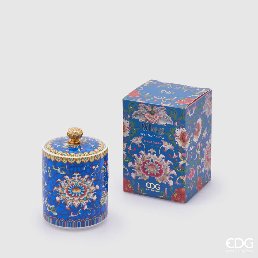 EDG Enzo de Gasperi Candela Profumata Ming Blu H10 D7 cm