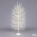EDG Enzo De Gasperi Albero Faggio con base 2700 mini led H210 d 100 cm Bianco