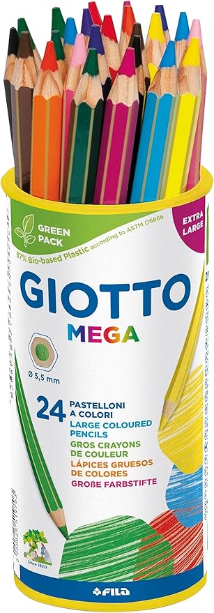 PASTELLI GIOTTO MEGA DA 24