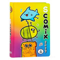 Agenda 16 mesi Medium Scomix by Sio Multicolor Copertina rigida-Diario scolastico 2026-2027