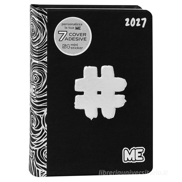 Agenda 16m Medium Luxury Me Hashtag -Diario scolastico 2026-2027