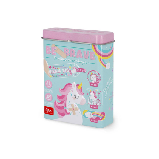 30 Cerotti Stampati - Be Brave - Unicorn