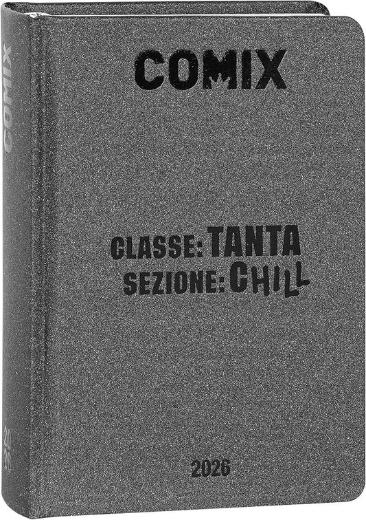 DIARIO COMIX 16M GIORNALIERO MINI CHARCOAL