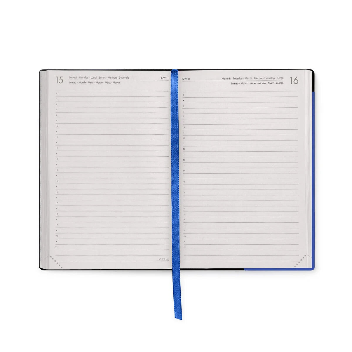 Agenda 12 Mesi Giornaliera Medium 2027 - Eclectic Blue  Legami