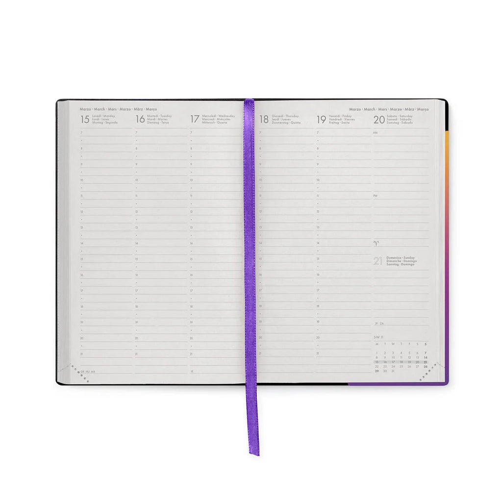 Agenda 12 Mesi Settimanale Medium 2027 - Sunset Vibes  Legami