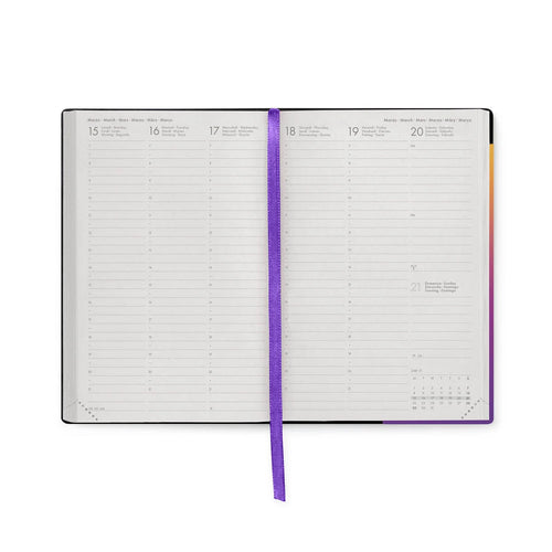 Agenda 12 Mesi Settimanale Medium 2027 - Sunset Vibes  Legami