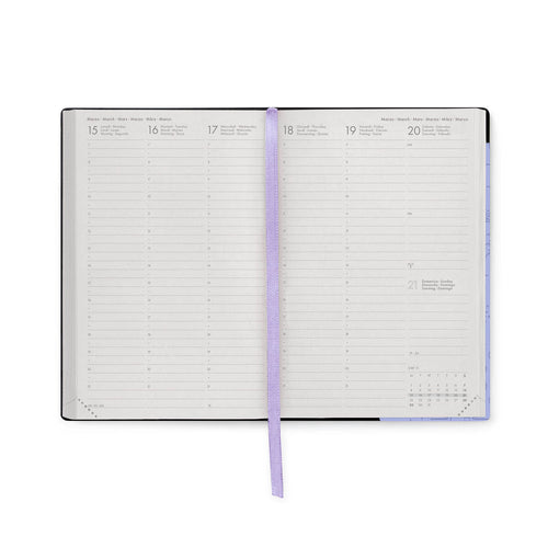 Agenda 12 Mesi Settimanale Medium 2027 - Cosmic Lilac  Legami