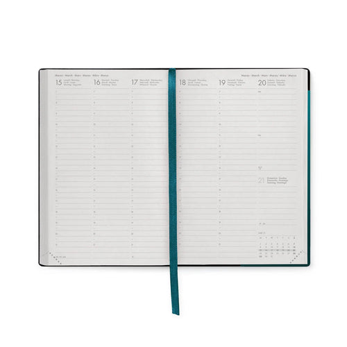 Agenda 12 Mesi Settimanale Medium 2027 - Deep Teal  Legami
