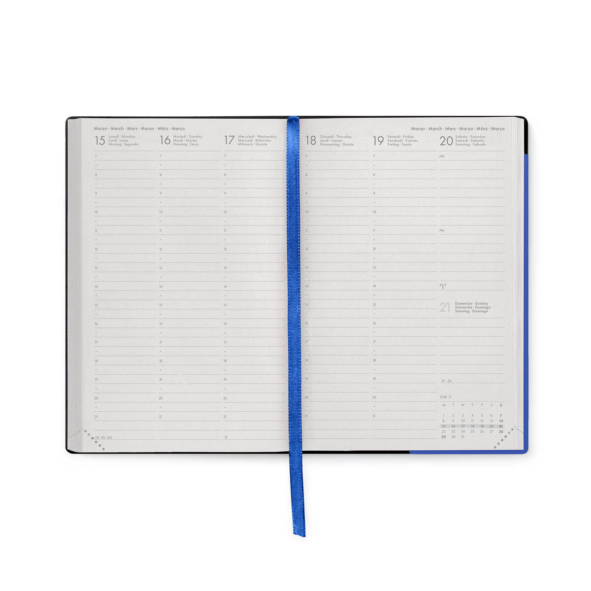 Agenda 12 Mesi Settimanale Medium 2027 - Eclectic Blue Legami