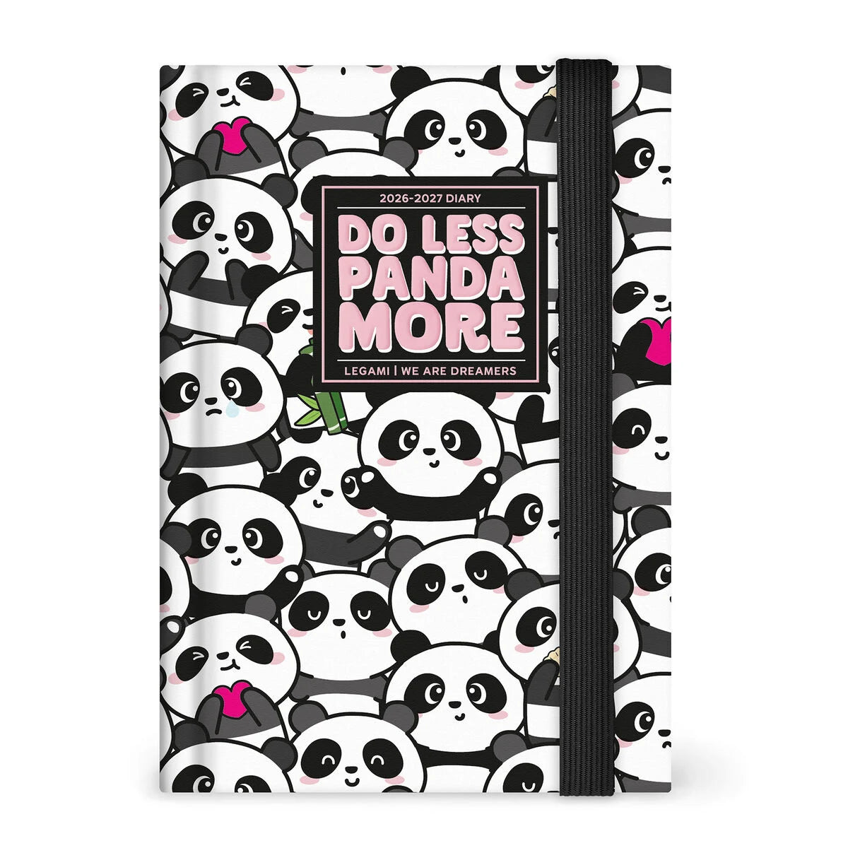 Agenda 2026/2027 Giornaliera Fotografica 16 Mesi - Panda - Small