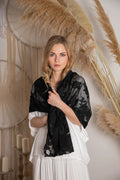 Foulard Versailles colore nero
