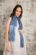 Pashmina Caterina colore denim