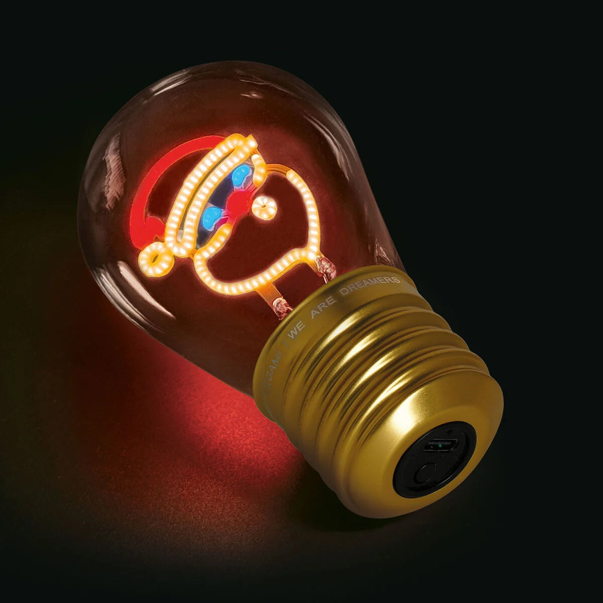 Lampada Decorativa da Tavolo a Forma di Lampadina