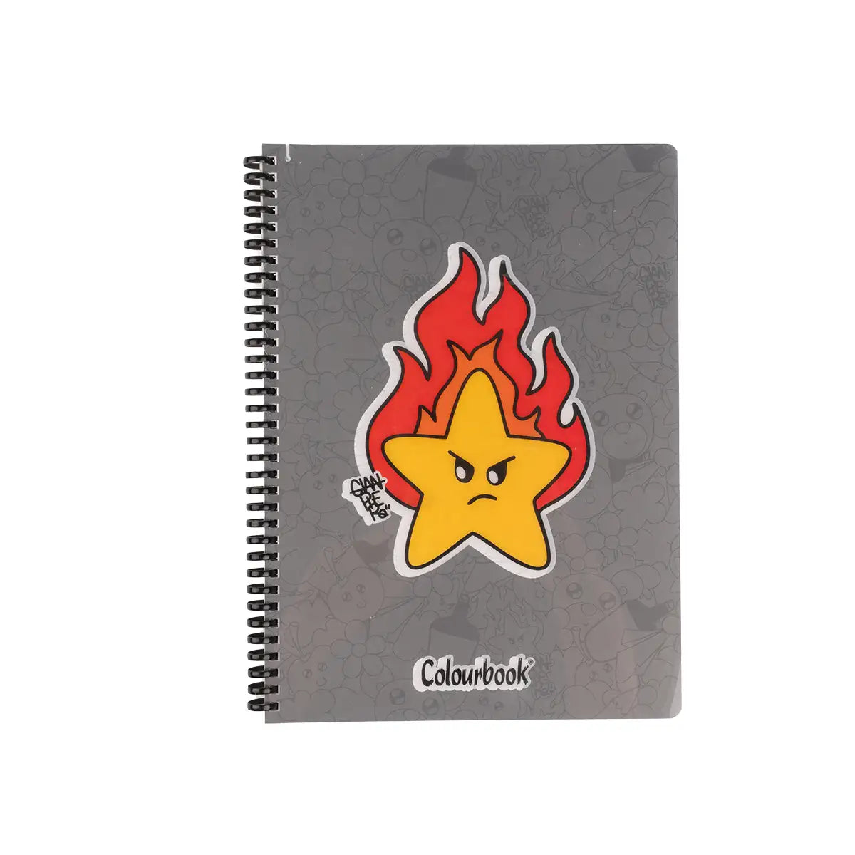 Quaderno A4 Gianpiero x Colourbook – Rilegatura con spirale morbida