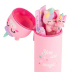 Astuccio portapenne in silicone Unicorn colourbook