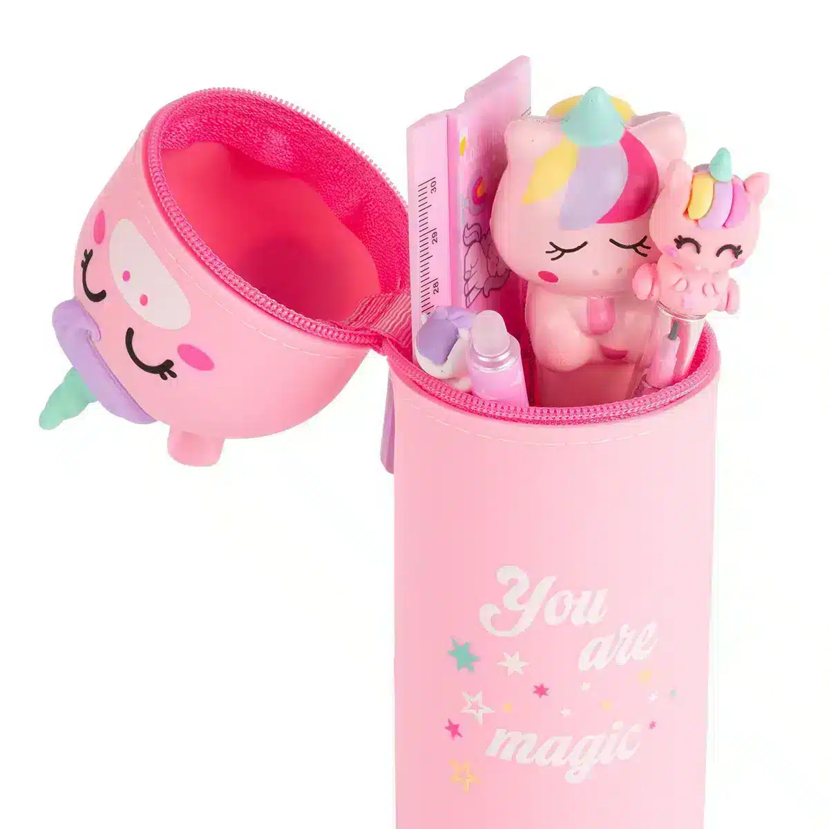 Astuccio portapenne in silicone Unicorn colourbook