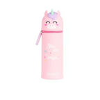 Astuccio portapenne in silicone Unicorn colourbook