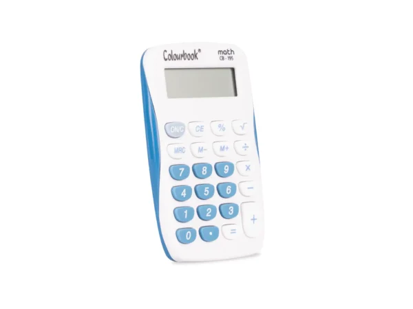 Calcolatrice tascabile 8 cifre MATH CB-195 Colourbook