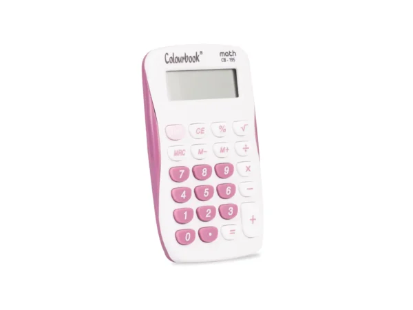 Calcolatrice tascabile 8 cifre MATH CB-195 Colourbook