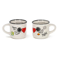 Set di 2 Tazzine da Caffè - Space - Espresso For Two