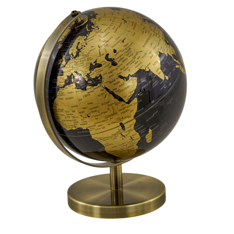 MAPPAMONDO CON BASE DORATA