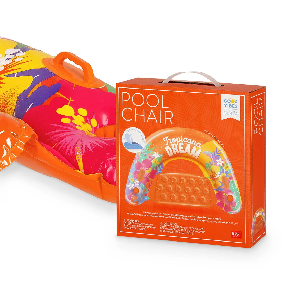 Poltrona gonfiabile per piscina - Tropicana Dream