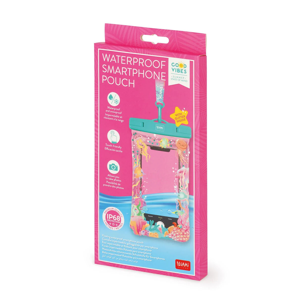 Custodia Impermeabile Galleggiante per Smartphone Summer is Magic