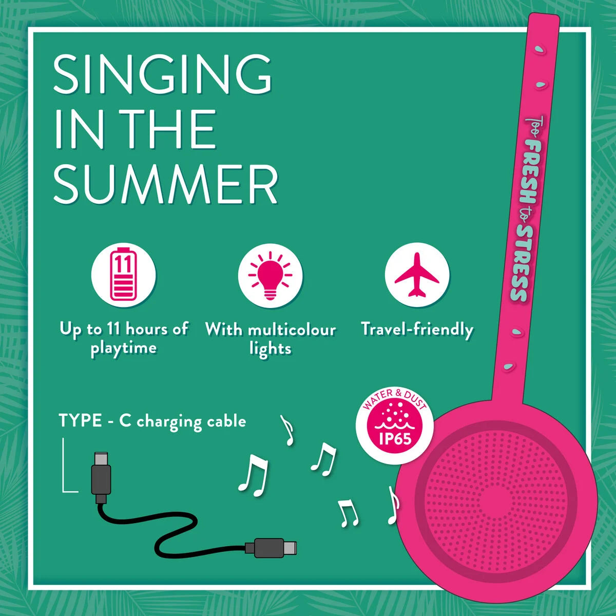 Speaker wireless resistente all'acqua - Watermelon