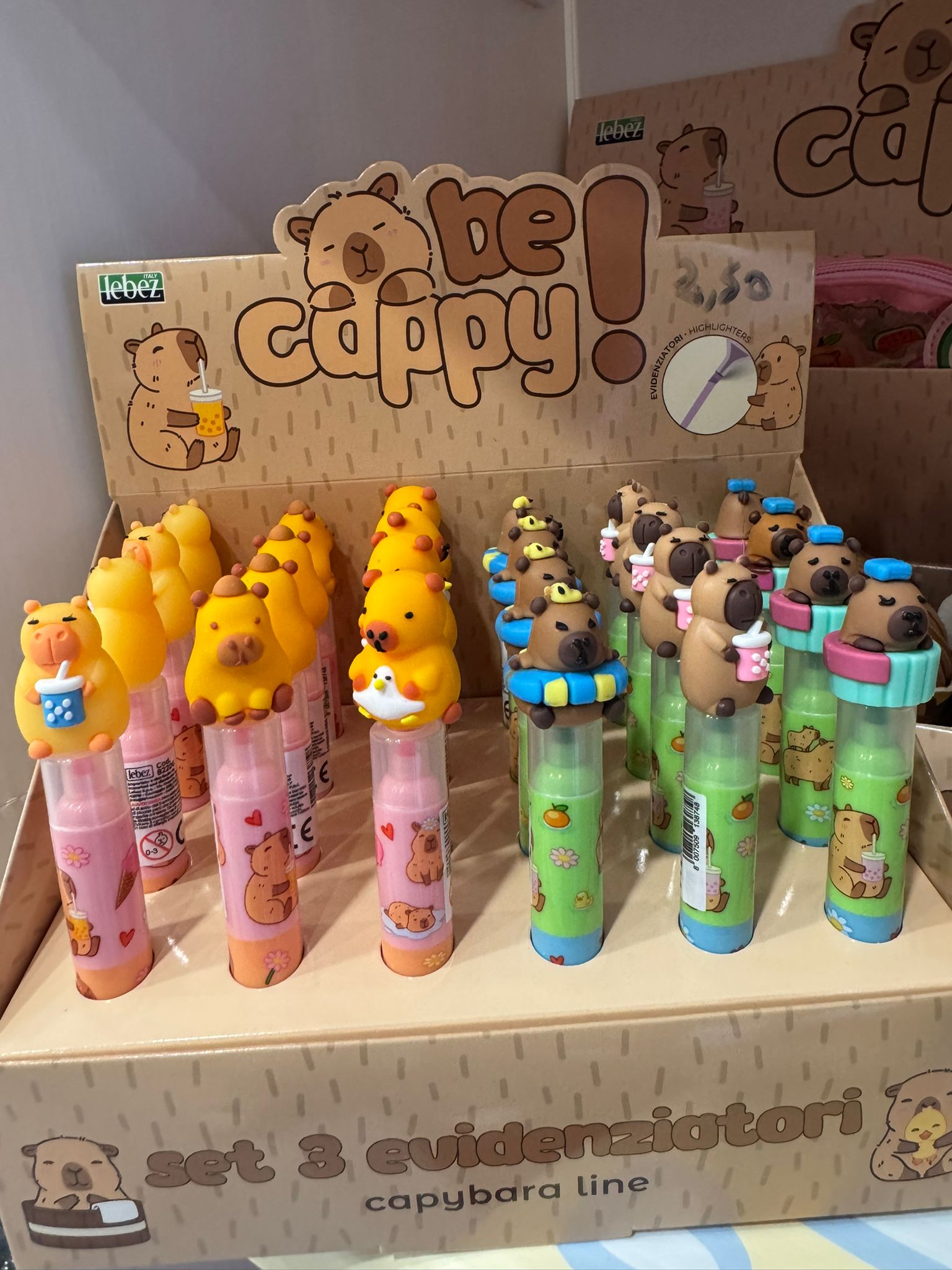 EVIDENZIATORE IMPILABILE CAPIBARA