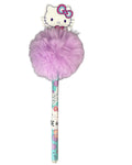 PENNA POM  POM HELLO KITTY BLU