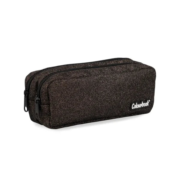 Astuccio 2 zip Glitter Colourbook