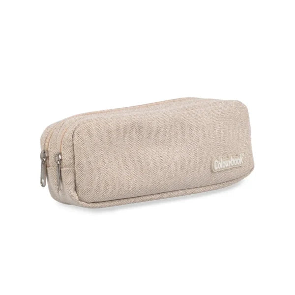 Astuccio 2 zip Glitter Colourbook