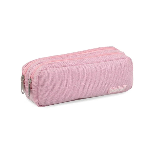 Astuccio 2 zip Glitter Colourbook