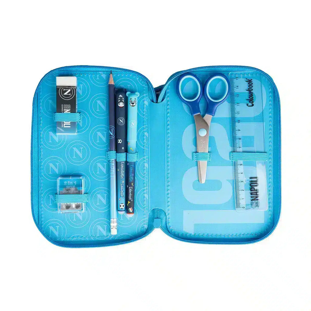Astuccio 3 zip SSC Napoli COLOURBOOK